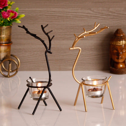 Deer Shape Tea Light Holders
