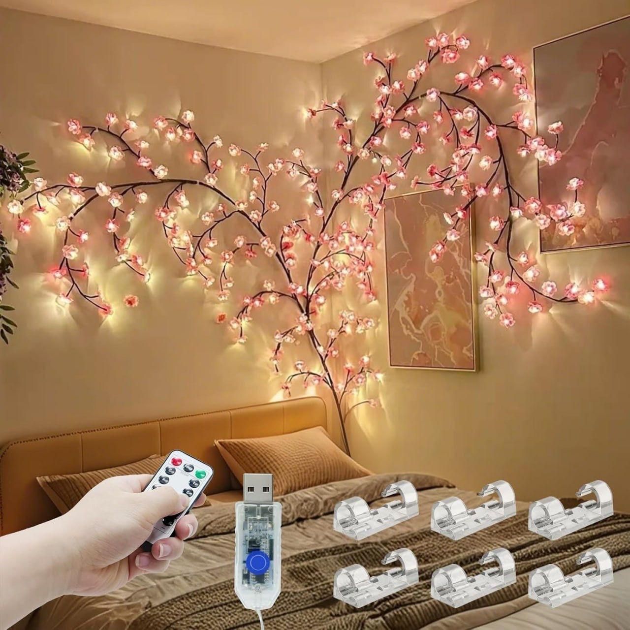 Aurevo Cherry LED Tree Branch