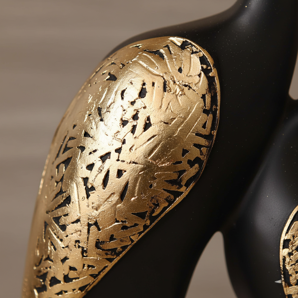 "Eternal Embrace" Swan Couple Showpiece