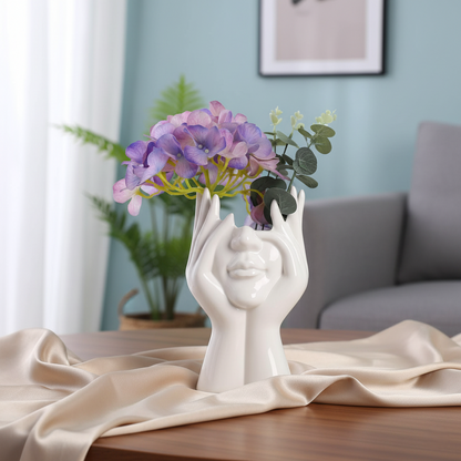 The Aesthetic Gaze Ceramic Art Vase