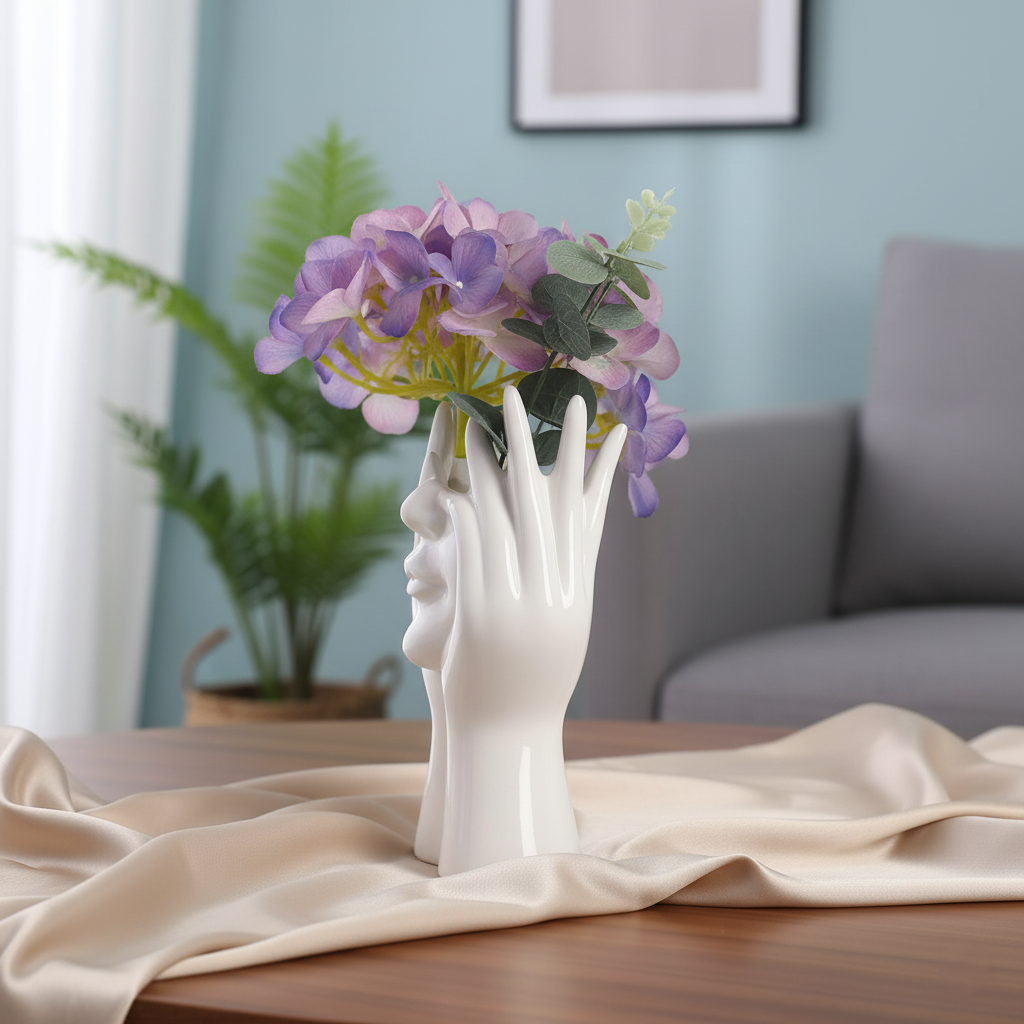 The Aesthetic Gaze Ceramic Art Vase